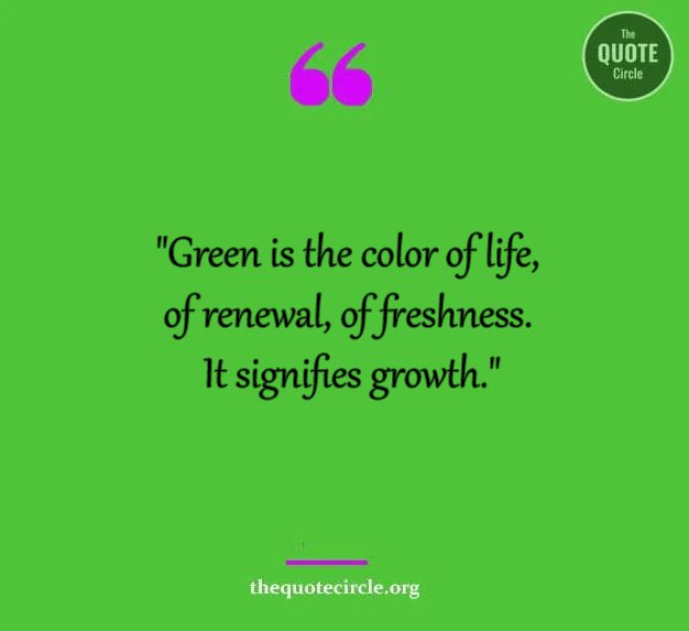 Best New Famous Green Color Quotes & Saying for All Best Green Color Quotes and Saying