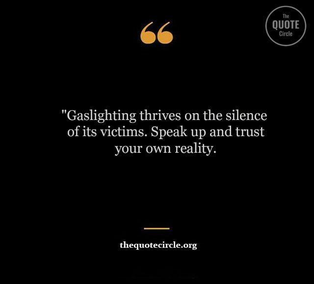 Gaslighting in Relationships Quotes