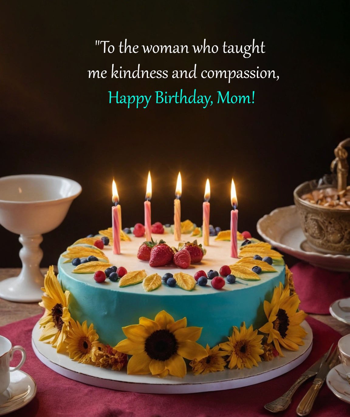 Happy Birthday Mom Status