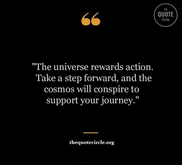 Motivational Universe Quotes and Saying