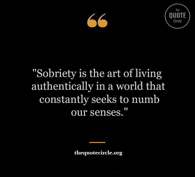 sober quotes saying