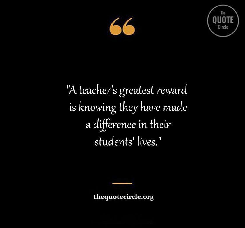 Heart-Touching Quotes For Teachers