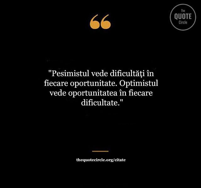 Optimism Citate Motivationale