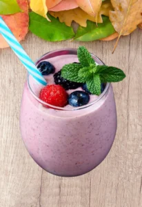 Berry and Chia Seed Smoothie