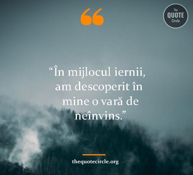 Cei Mai Buni Citate Despre Iarna Si Zapada