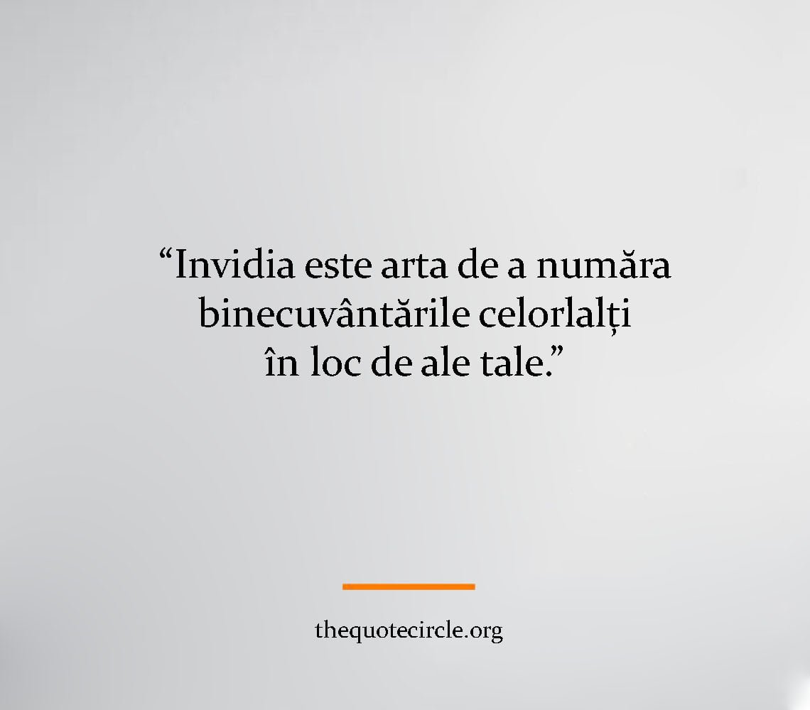 Citate Despre Rautate Si Invidie