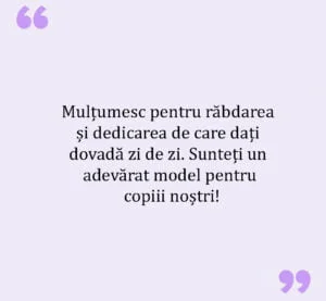 Gradinita Mesaje De Multumire Pentru Educatoare