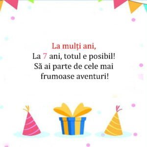 Mesaje De La Multi Ani Pentru Copii De 7 Ani