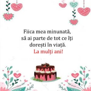 Mesaje De La Multi Ani Pentru Fiica Mea Tpu