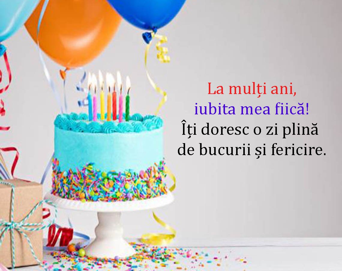 Mesaje De La Mulți Ani Pentru Fiică