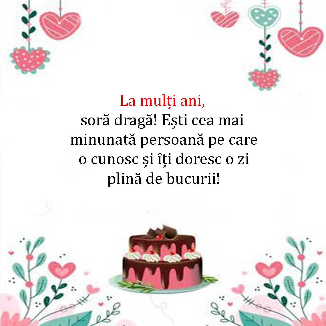 50+ Cei Mai Buni Mesaje De La Multi Ani Pentru Sora Mesaje De La Multi Ani Pentru Sora