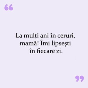 Mesaje De Ziua Mamei Decedate