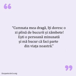 Mesaje Frumoase Pentru Cumnata Mea