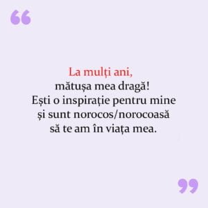 Mesaje Frumoase Pentru Matusa Mea