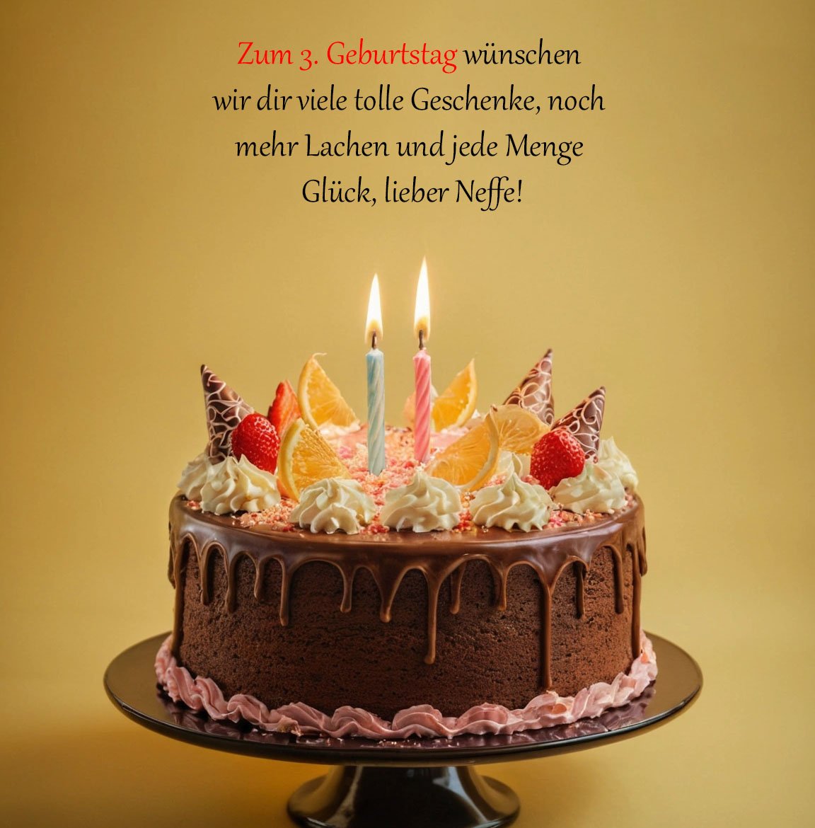 Top Sprüche für Glückwünsche zum 3. Geburtstag  Spruche-Fur-Gluckwunsche-Zum-3-Geburtstag-Fur-Neffen