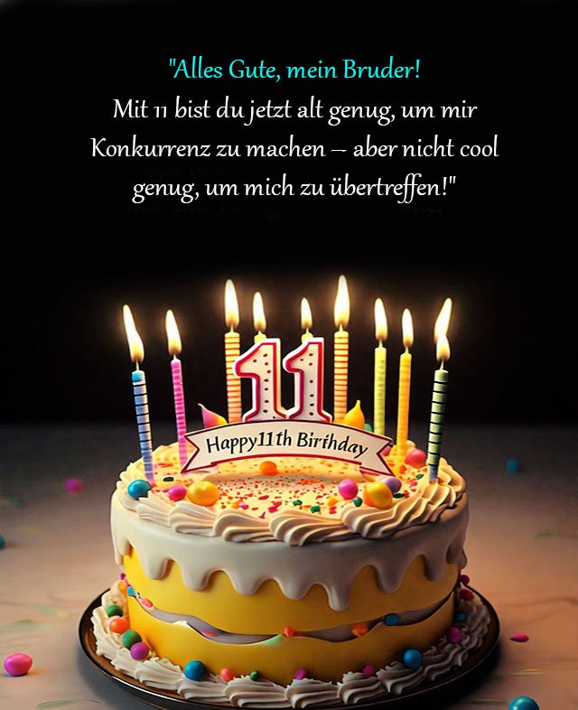 Top Sprüche für Glückwünsche zum 11. Geburtstag Spruche-fur-Gluckwunsche-zum-11-Geburtstag-fur-Bruder