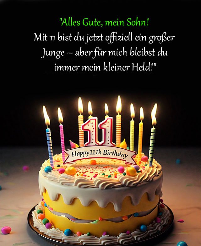 Top Sprüche für Glückwünsche zum 11. Geburtstag Spruche-fur-Gluckwunsche-zum-11-Geburtstag-fur-Sohn