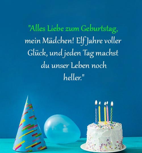 Top Sprüche für Glückwünsche zum 11. Geburtstag Spruche-fur-Gluckwunsche-zum-11-Geburtstag-fur-Tochter