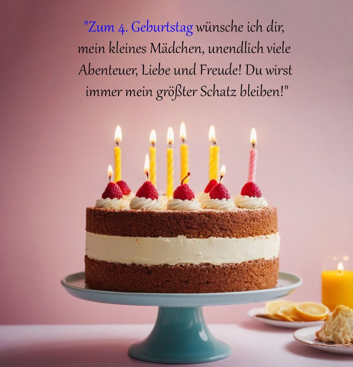 Spruche-fur-Gluckwunsche-zum-4-Geburtstag-fur-Tochter