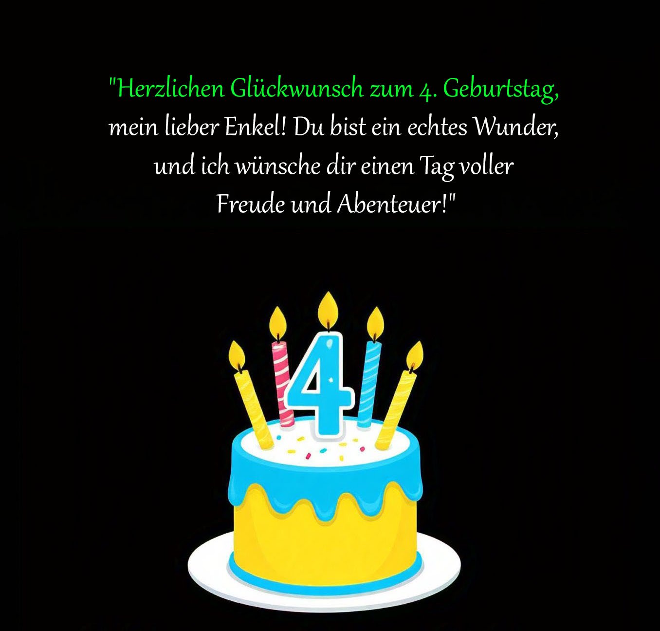 Spruche-fur-Gluckwunsche-zum-4-Geburtstag-fur-den-Enkel