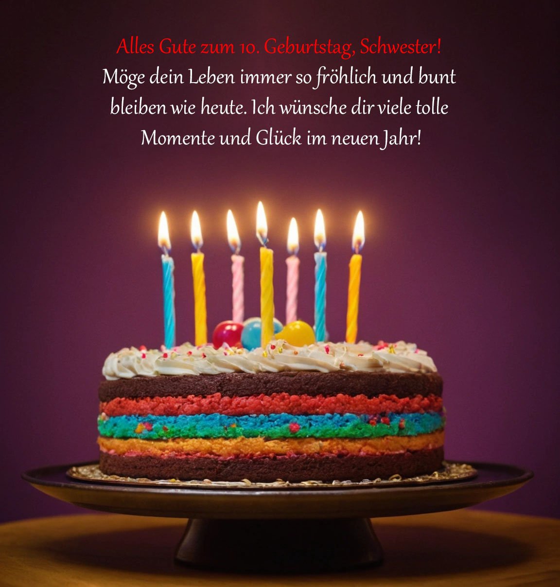 Top Sprüche für Glückwünsche zum 10. Geburtstag Sprüche für Glückwünsche zum 10 Geburtstag für Tochter