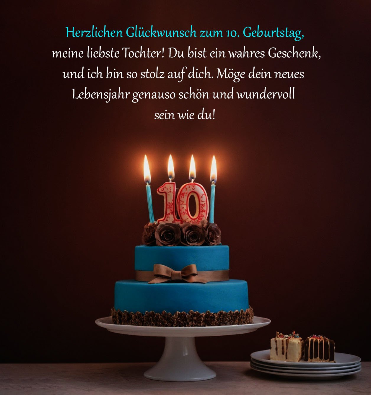 Top Sprüche für Glückwünsche zum 10. Geburtstag Sprüche für Glückwünsche zum 10. Geburtstag für Tochter