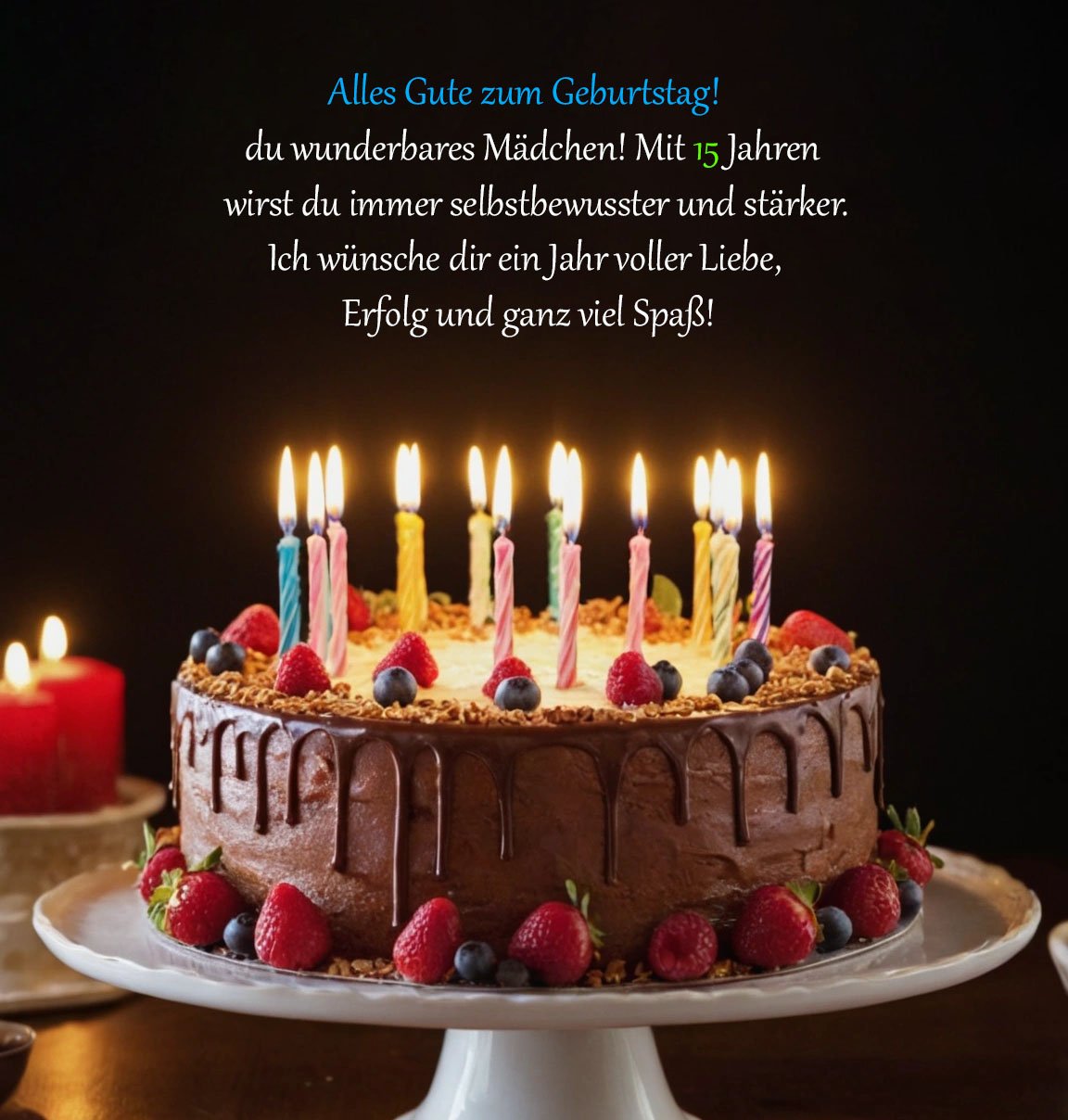 Top Sprüche für Glückwünsche zum 15. Geburtstag Spruche-fur-Gluckwunsche-zum-15-Geburtstag-fur-ein-Madchen