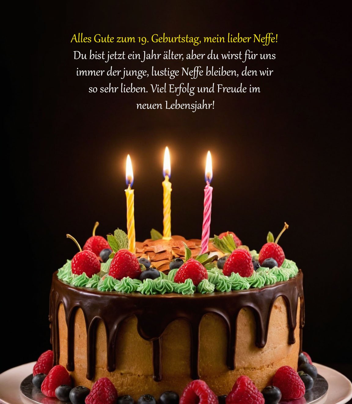 Top Sprüche für Glückwünsche zum 19. Geburtstag Sprüche für Glückwünsche zum 19. Geburtstag für Neffen