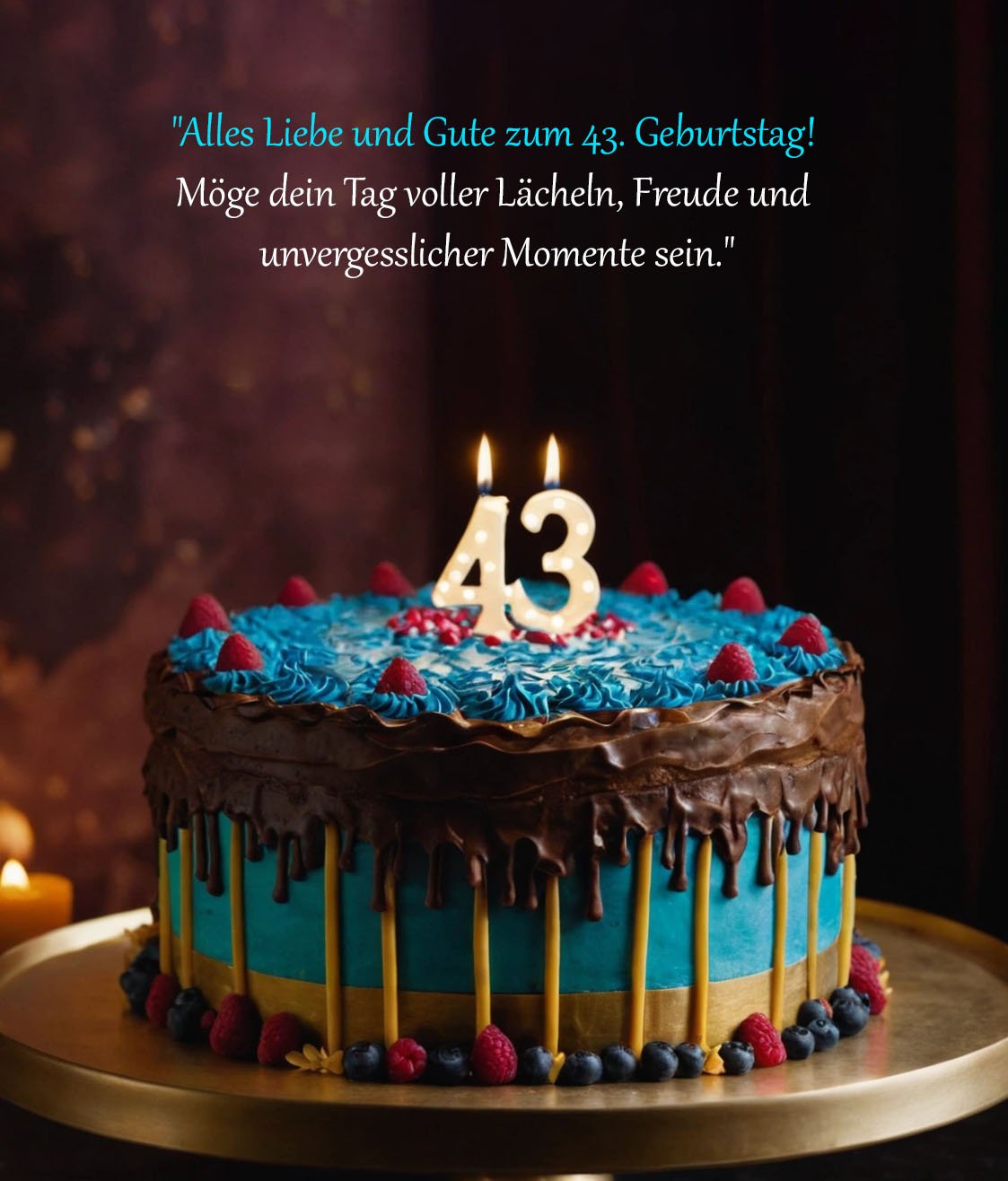 Top Sprüche für Glückwünsche zum 43. Geburtstag Sprüche für Glückwünsche zum 43. Geburtstag