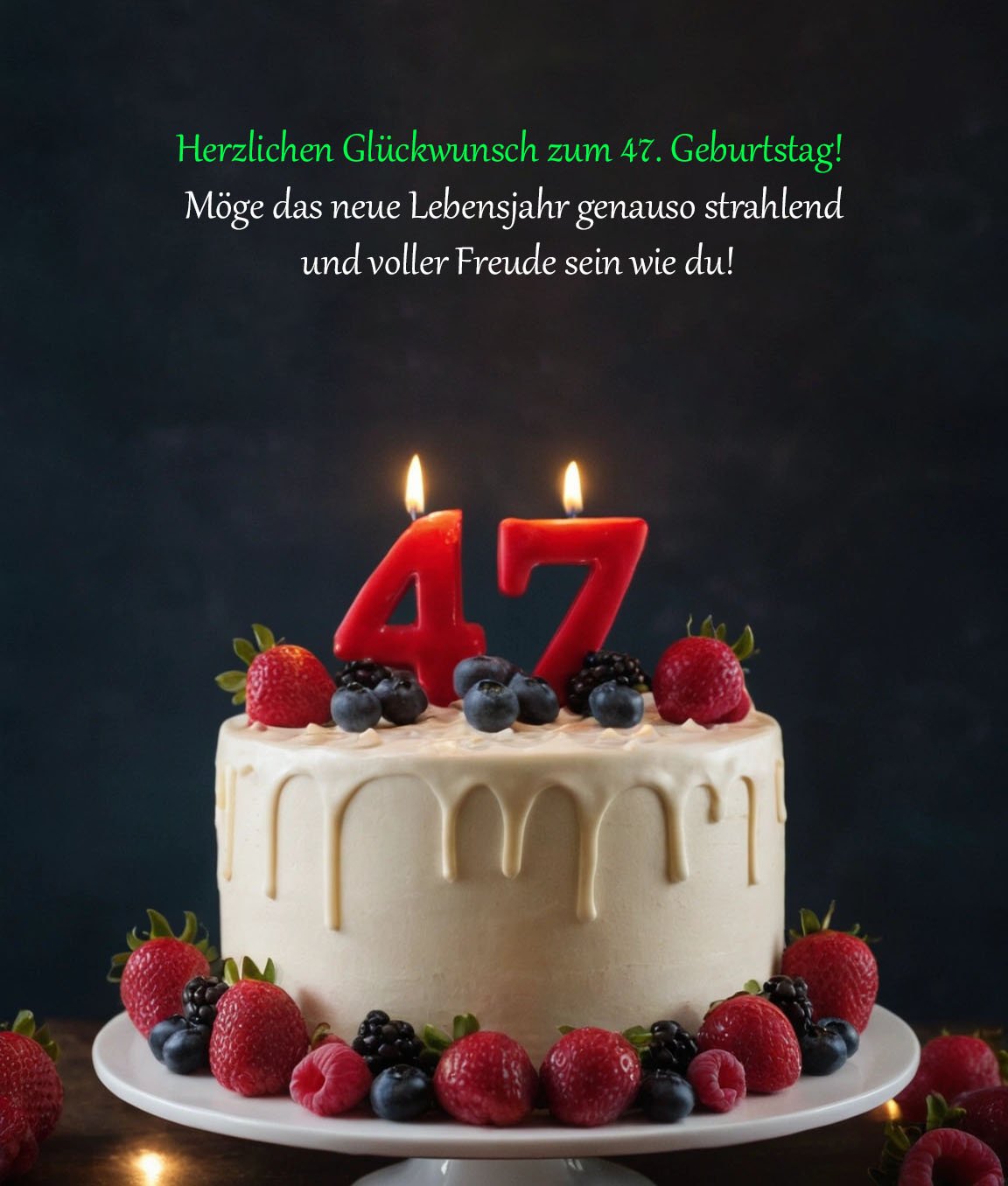 Top Sprüche für Glückwünsche zum 47. Geburtstag Sprüche für Glückwünsche zum 47. Geburtstag