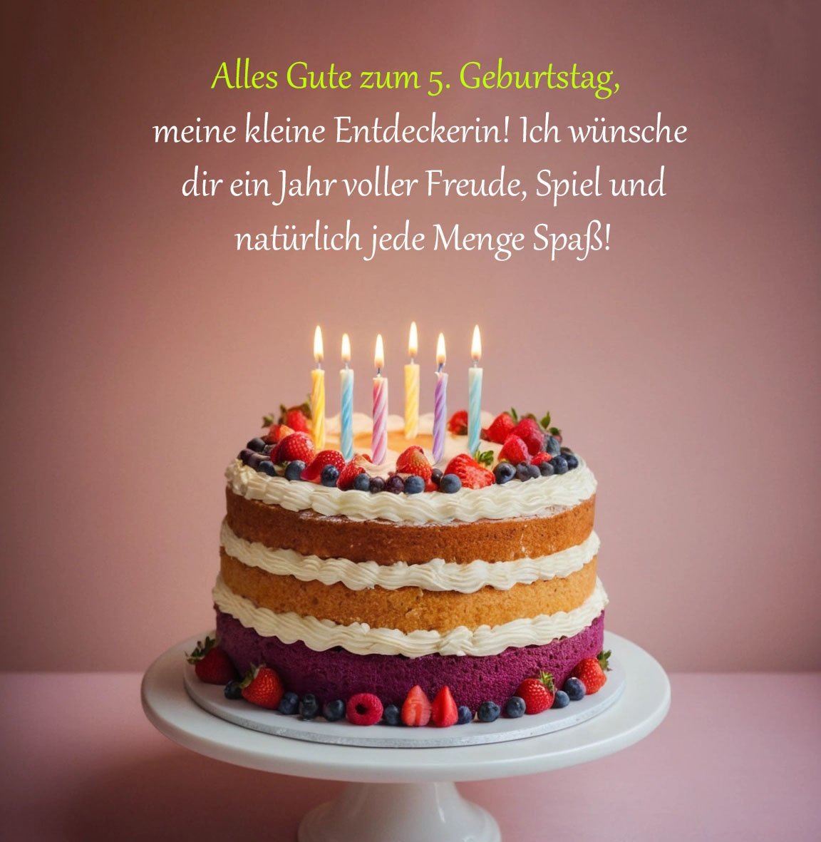 Top Sprüche für Glückwünsche zum 5. Geburtstag Spruche-fur-Gluckwunsche-zum-5-Geburtstag-fur-Ihre-Nichte