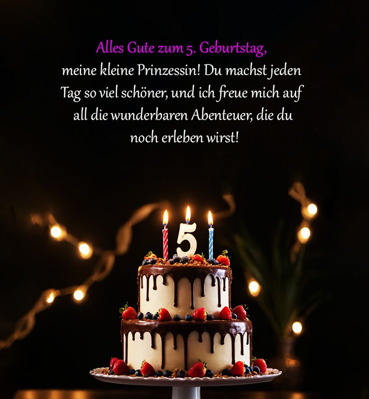 Top Sprüche für Glückwünsche zum 5. Geburtstag Spruche-fur-Gluckwunsche-zum-5-Geburtstag-fur-Ihre-Tochter