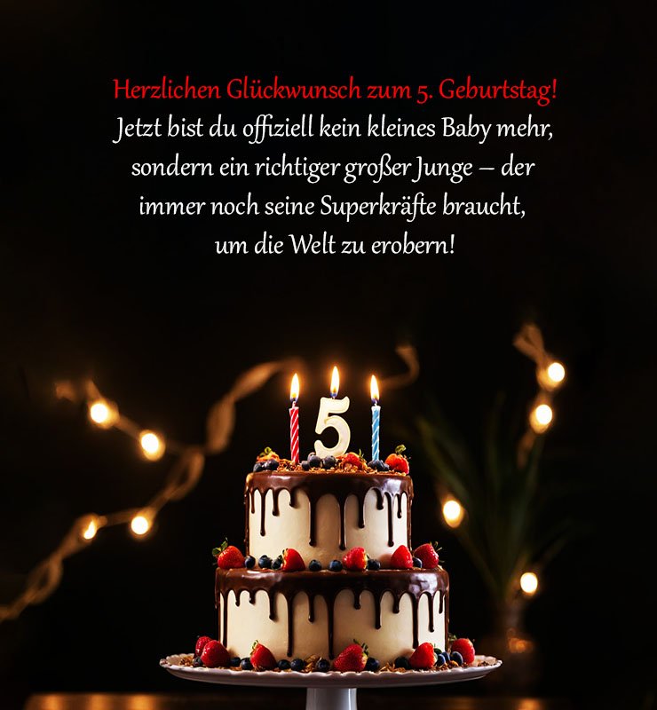 Top Sprüche für Glückwünsche zum 5. Geburtstag Spruche-fur-Gluckwunsche-zum-5-Geburtstag-fur-einen-alten-Jungen
