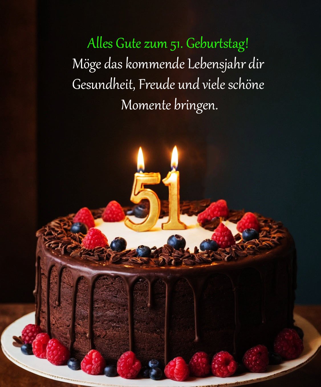 Sprüche für Glückwünsche zum 51. Geburtstag