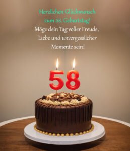 Top Sprüche für Glückwünsche zum 58. Geburtstag Sprüche für Glückwünsche zum 58. Geburtstag