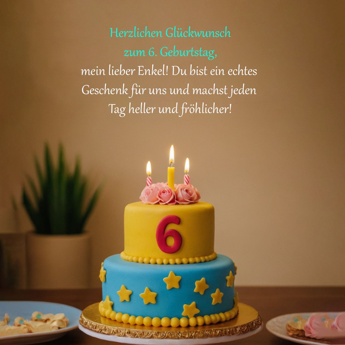 Top Sprüche für Glückwünsche zum 6. Geburtstag Sprüche für Glückwünsche zum 6. Geburtstag für Ihren Enkel