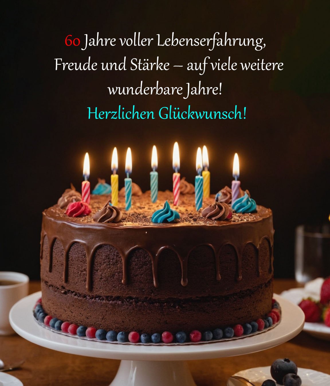 Top Sprüche für Glückwünsche zum 60. Geburtstag Sprüche für Glückwünsche zum 60. Geburtstag