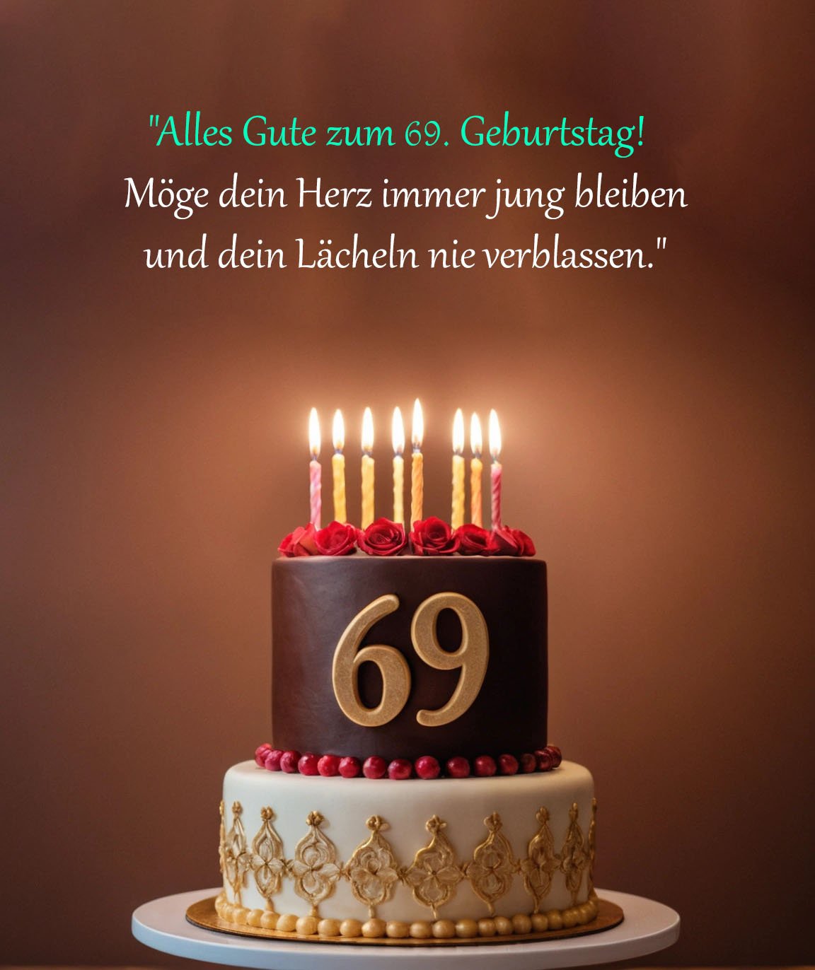 Sprüche für Glückwünsche zum 69. Geburtstag Sprüche für Glückwünsche zum 69. Geburtstag