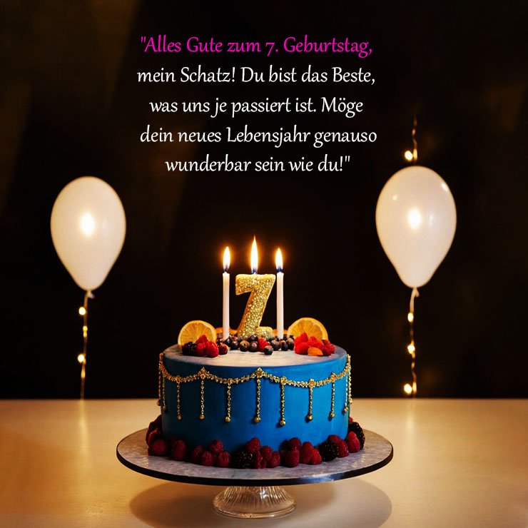 Top Sprüche für Glückwünsche zum 7. Geburtstag Sprüche für Glückwünsche zum 7. Geburtstag für Ihre Tochter