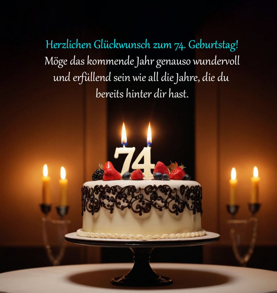 Gluckwunsche Zum 74 Geburtstag