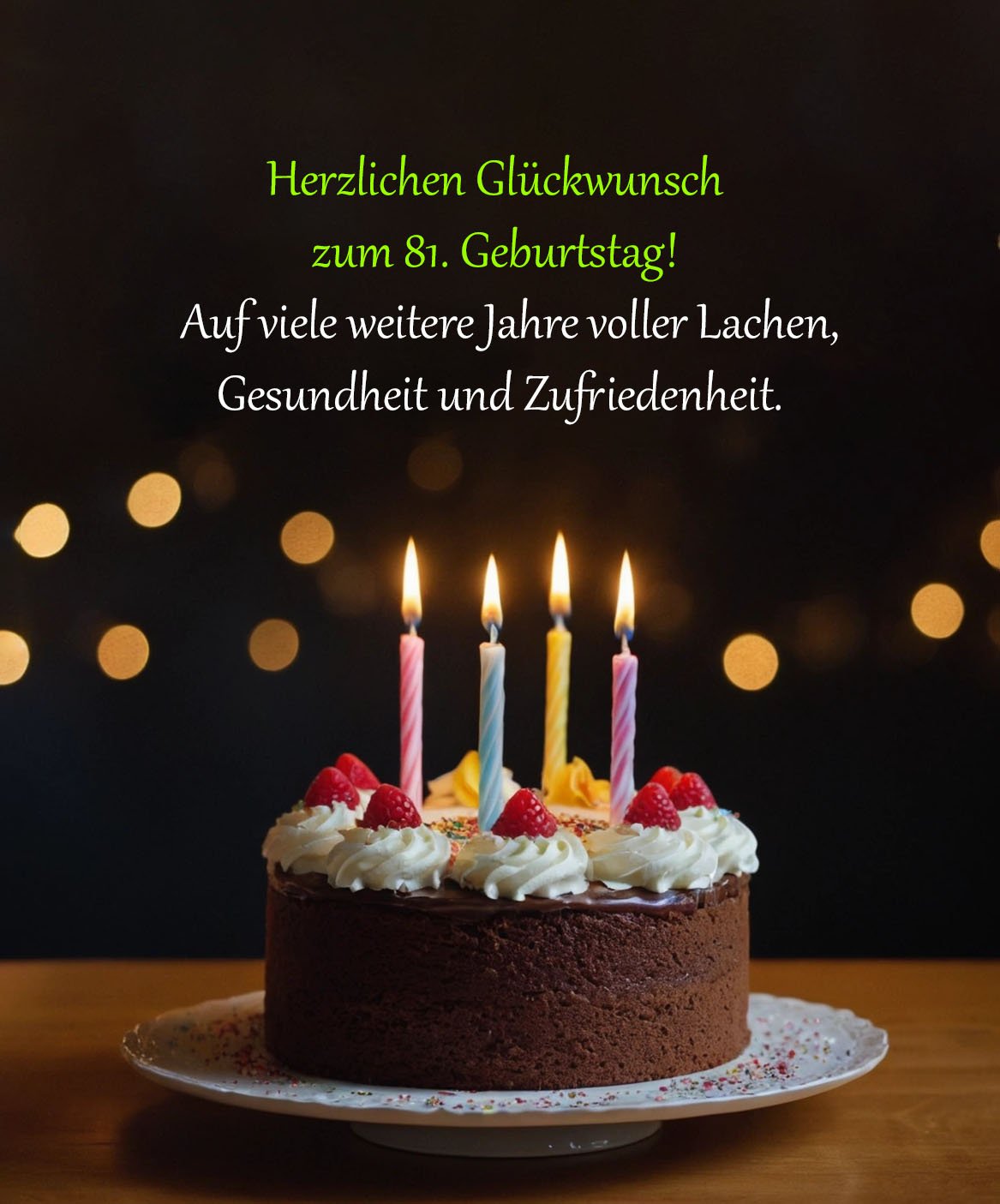 Top Sprüche für Glückwünsche zum 81. Geburtstag Sprüche für Glückwünsche zum 81. Geburtstag