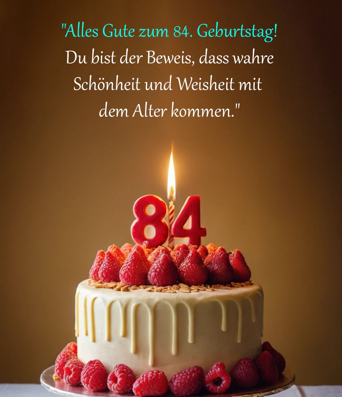 Sprüche für Glückwünsche zum 84. Geburtstag