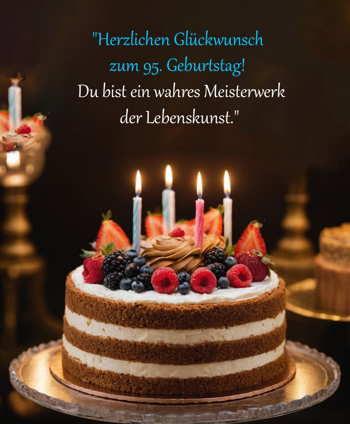 Sprüche für Glückwünsche zum 95. Geburtstag