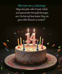 Sprüche Für Glückwünsche Zum 14. Geburtstag