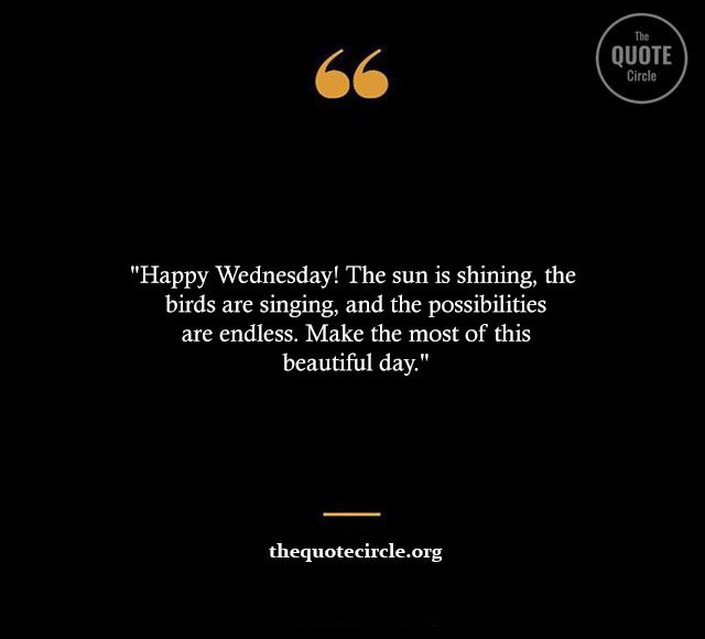 Top Best New Famous Wednesday Quotes for Everyone Positive-Wednesday-Quotes